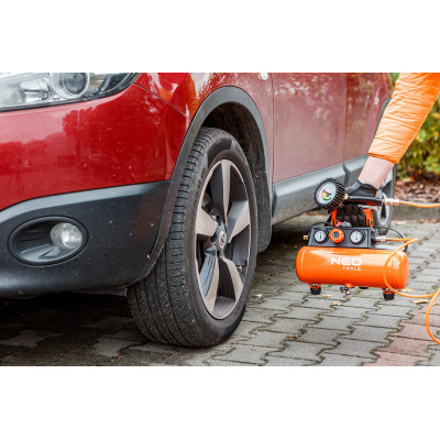Compresor E+ 18V, 8 bar, 3,8 l NEO