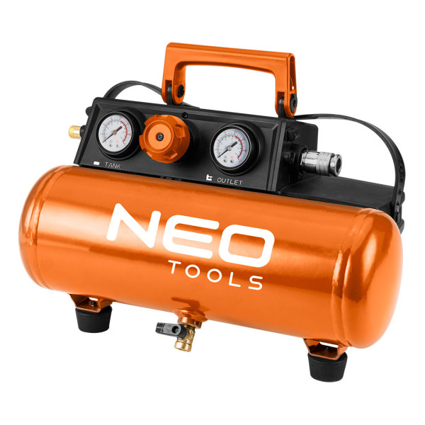 Compresor E+ 18V, 8 bar, 3,8 l