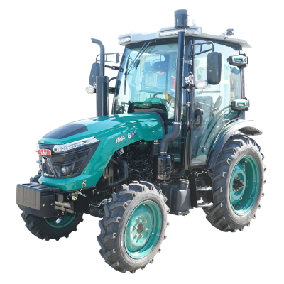Tractor 80CP 4x4 cu cabina, motor YTO cu turbo, aer conditionat si cam