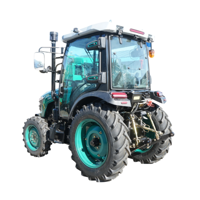 Tractor 80CP 4x4 cu cabina, motor YTO cu turbo, aer conditionat si cam