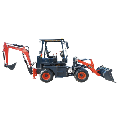 Buldoexcavator 3.5T, motor diesel 36.8KW, 4500x1550x2600mm