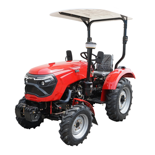 Tractor 25CP 4x4, rosu cu semicabina seria 244