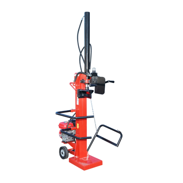 Despicator lemne vertical cu motor pe benzina 196CC, putere despicare 14T