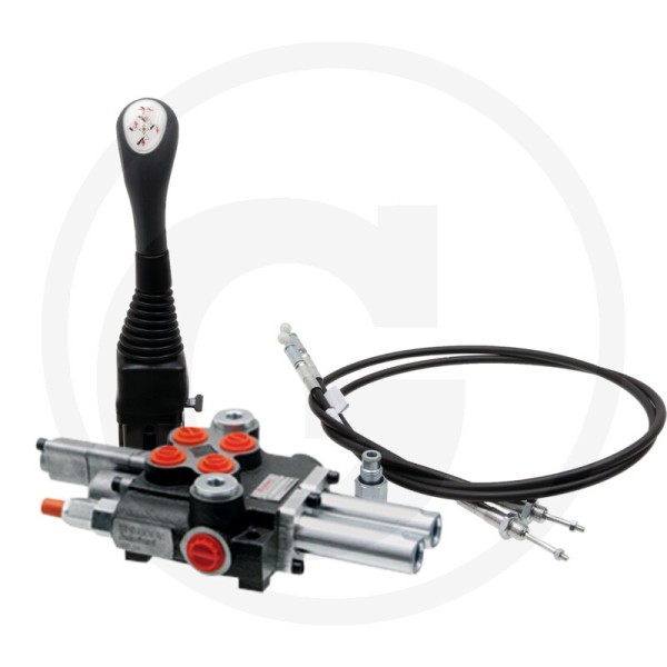 Set joystick cu distribuitor 40L si cablu 1500 cm