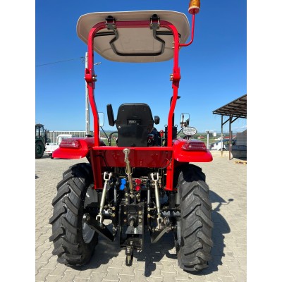 Tractor 50 cai 4X4 roșu, cu parasolar Lider 504 Euro 5