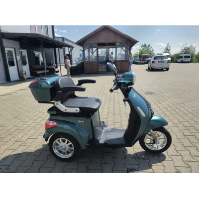 Triciclu electric Thor FLUXX – verde 800W 60V20Ah fara permis