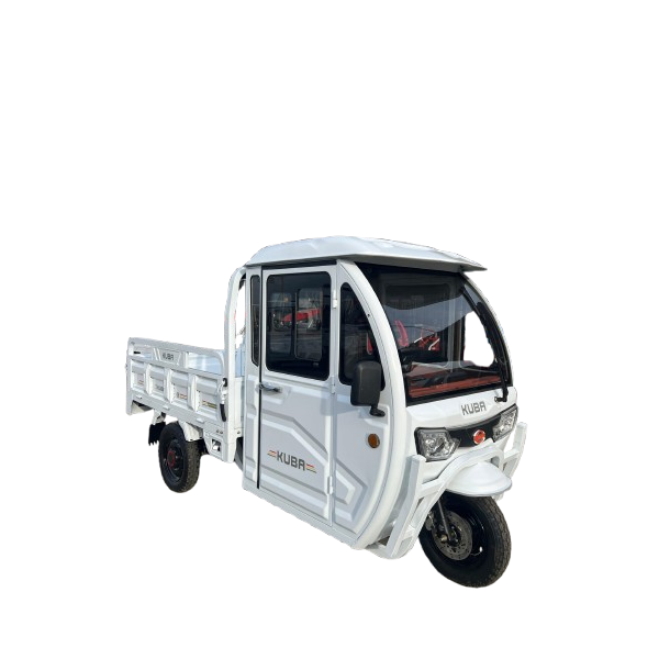 Tricicleta electrica KUBA E-KAMYONET cu cabina, autonomie 80 km viteza 25 km/h, NU NECESITA PERMIS