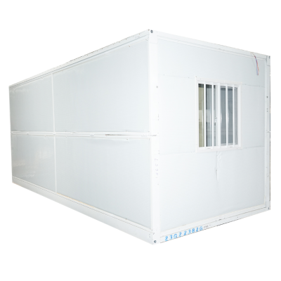 Container tip casa pliabil 5800x2460x2510mm cu usa 2 geamuri, cabina d