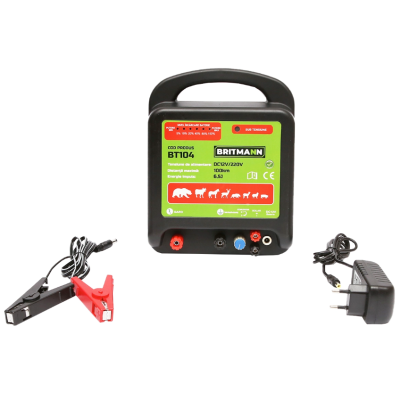 Aparat generator de impulsuri DC 12/220V, 6.5 Joule 100km pentru gard
