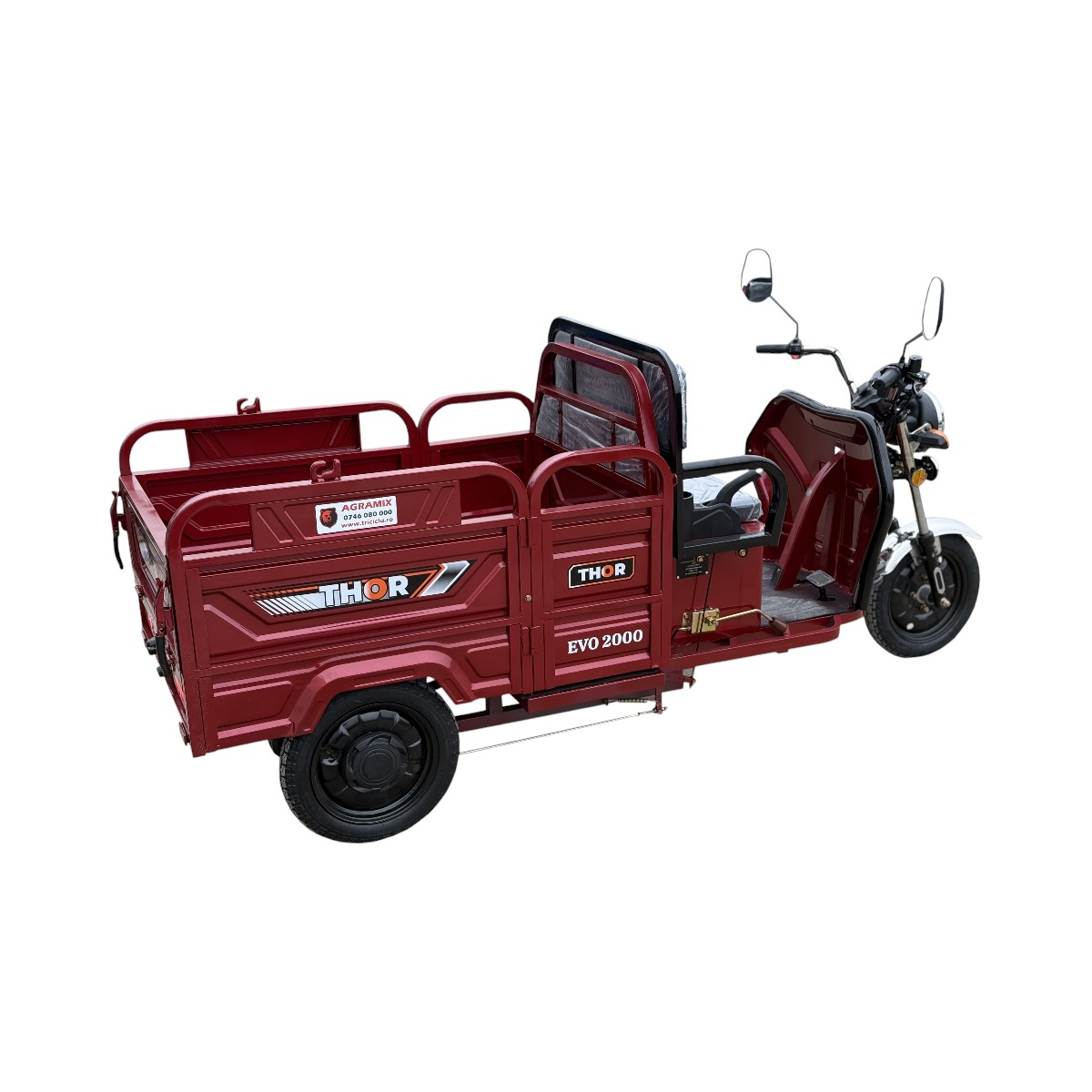 Triciclu electric THOR EVO 2000 ALBASTRU 2000W 72V 32AH