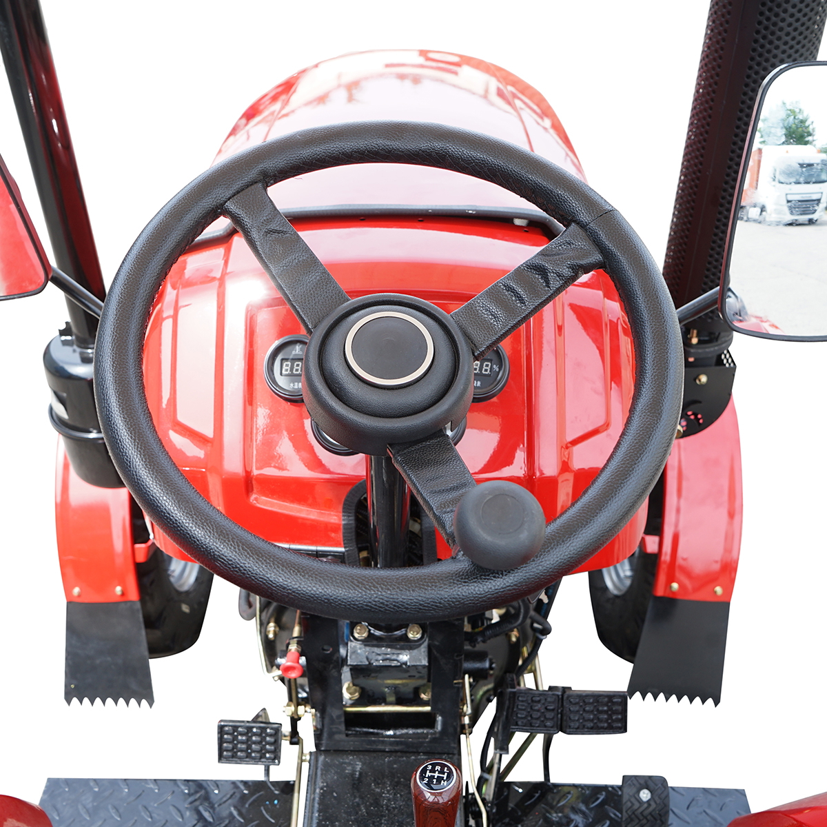 Tractor 25HP 4x4, rosu cu semicabina seria 244