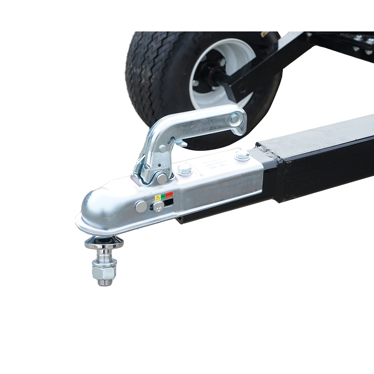 Mini excavator pentru ATV cu motor 15Cp, 420CC pe benzina remorcabil, rotire 360 grade
