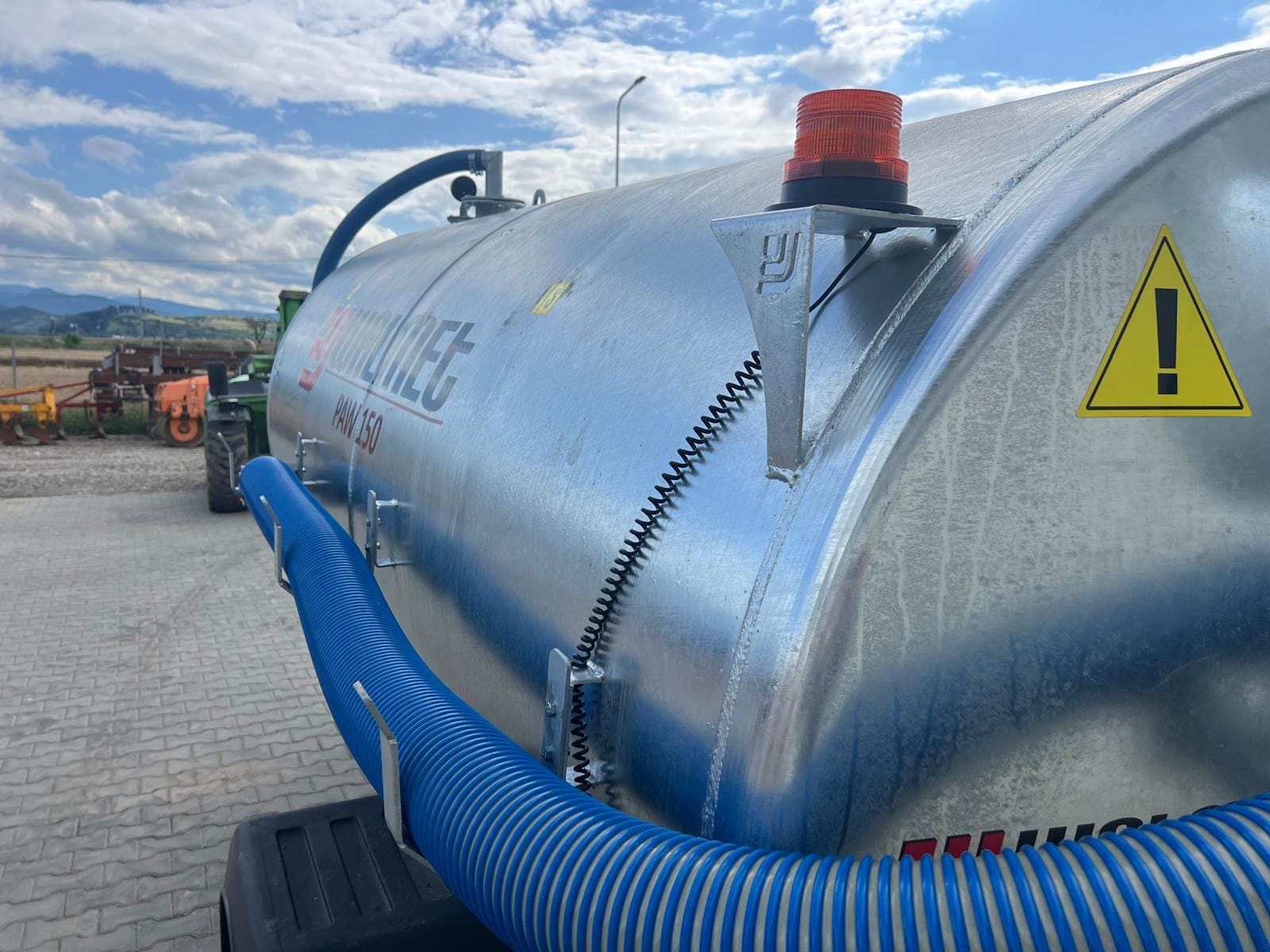 Remorca vidanja WALMET PAW150 5000 litri