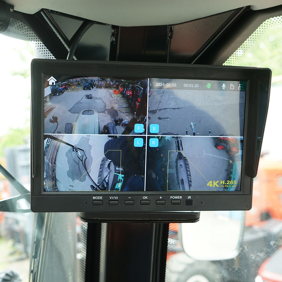 Tractor cu cabina 50HP, 4x4 inmatriculabil AGRI TRACKING 504
