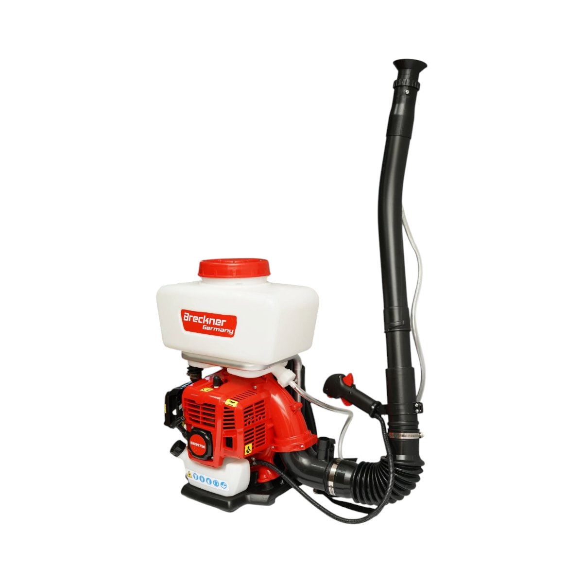Atomizor pe benzina 14L, motor 2 timpi 2.3CP, 43cc, raza pulverizare 12m
