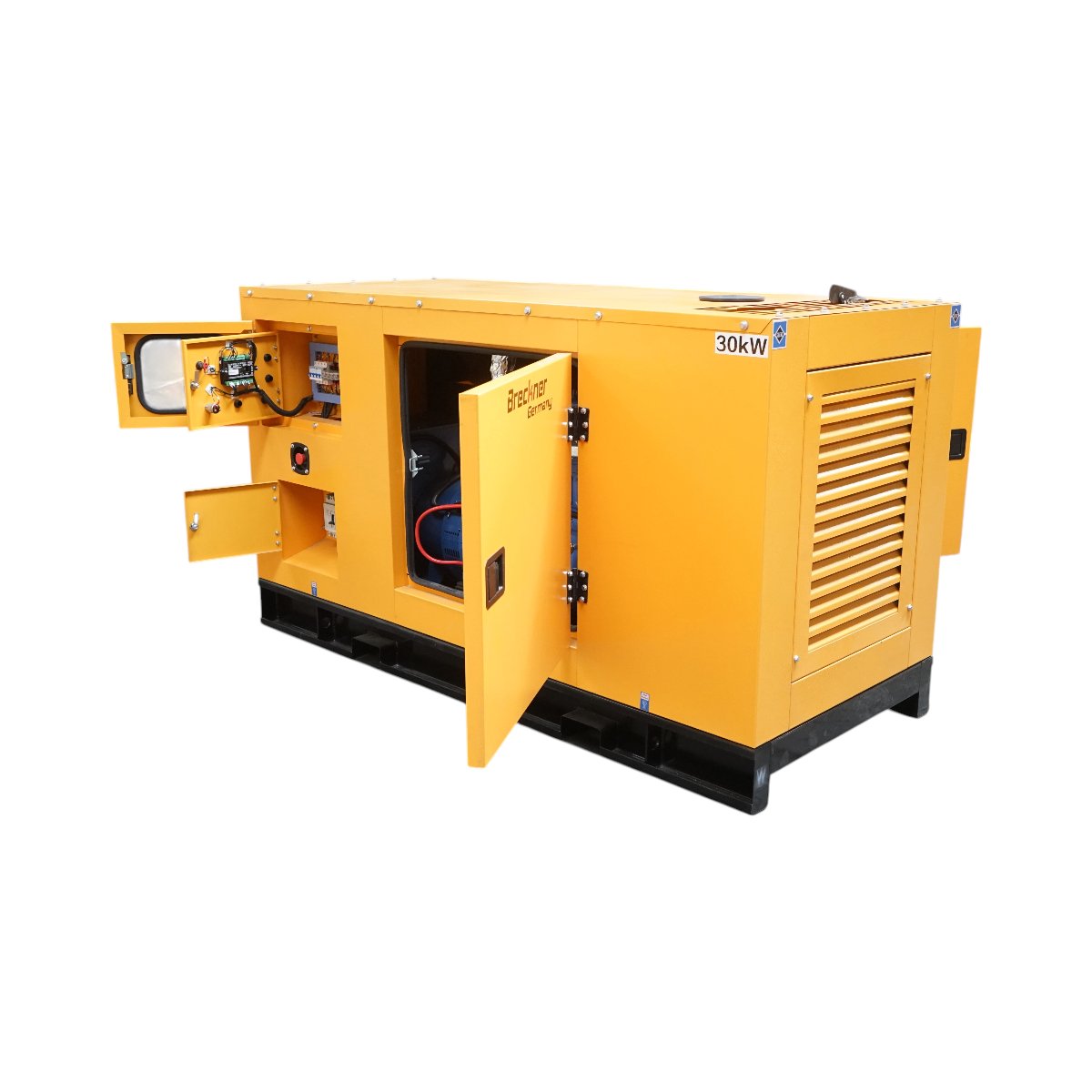 Generator electric trifazat insonorizat 27.5KVA, 230/400V, motor diesel Ricardo 30kW ZH4100D
