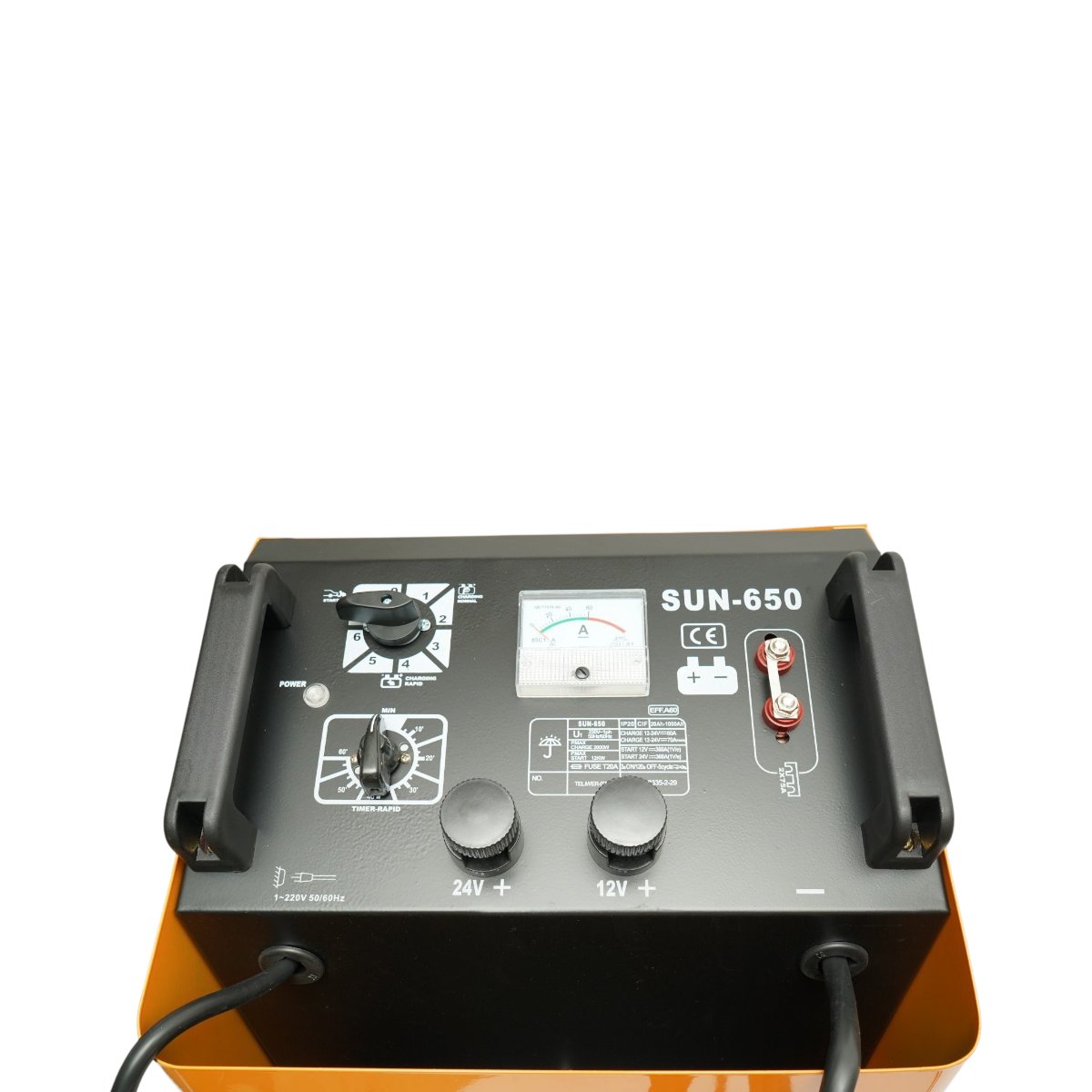 Robot pornire si redresor baterie auto 12/24V, 20-1000Ah, curent pornire 360A, incarcare rapida 70A