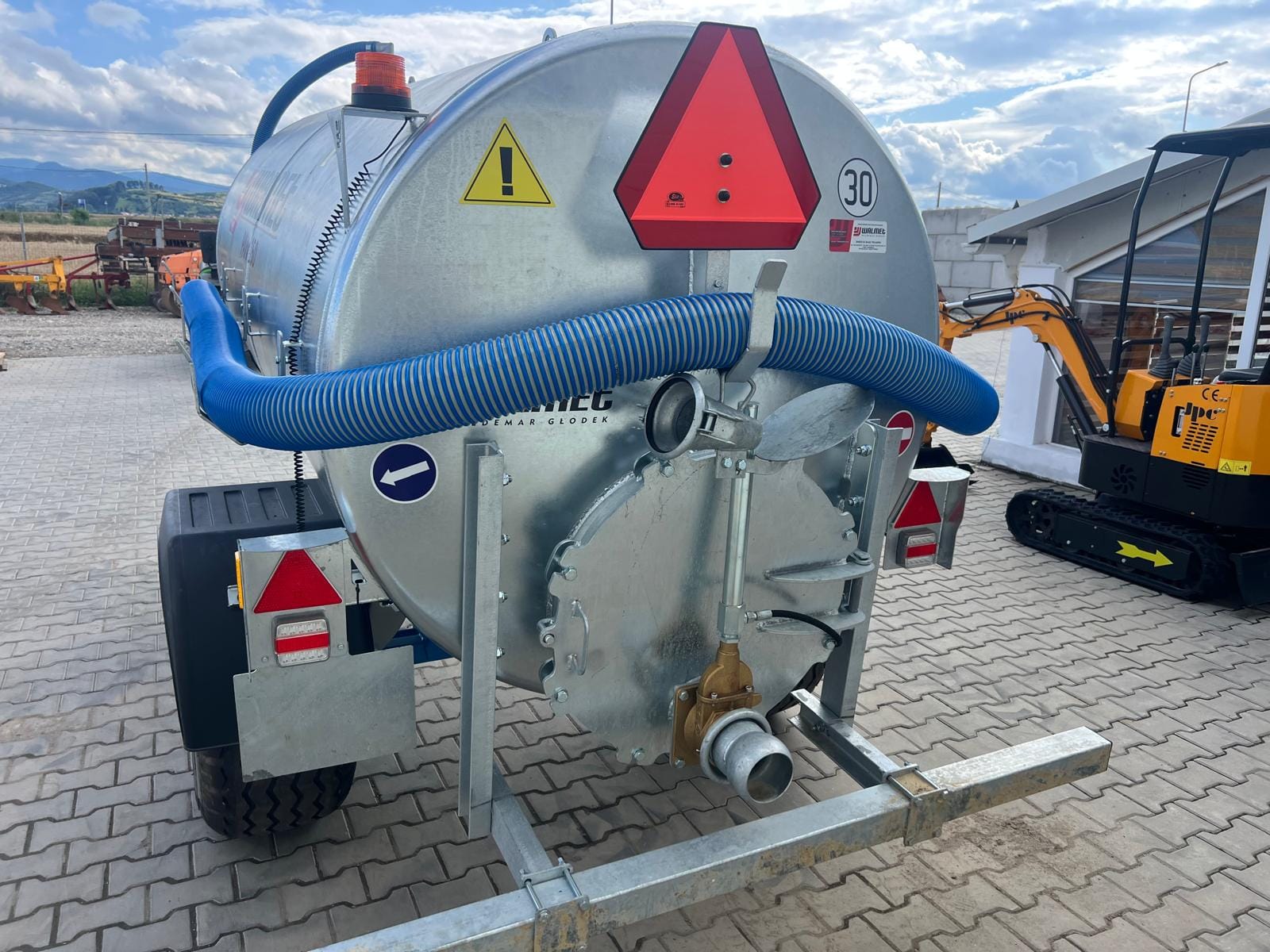 Remorca vidanja WALMET PAW150 5000 litri