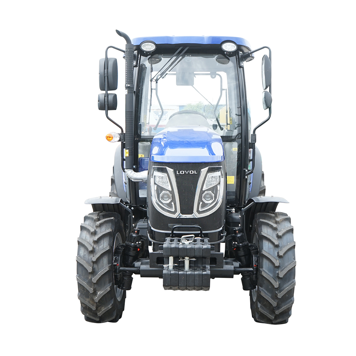 Tractor 50HP 4x4 cu cabina inmatriculabil, aer conditionat, motor Hyundai turbo diesel DM01 LOVOL M504