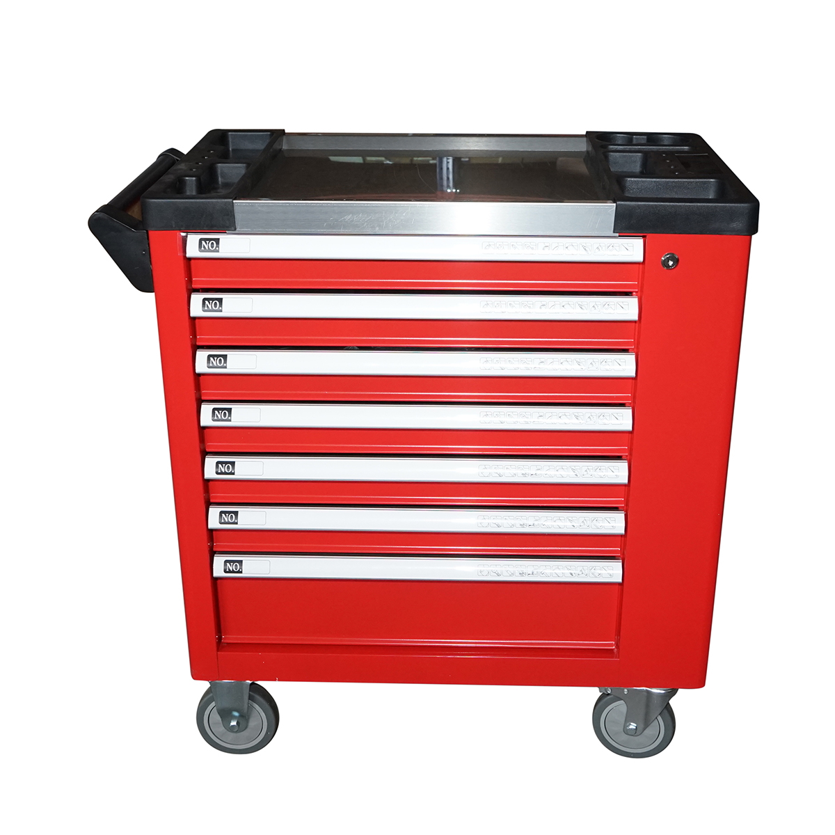 Dulap carucior metalic cu scule 7 sertare 245 piese