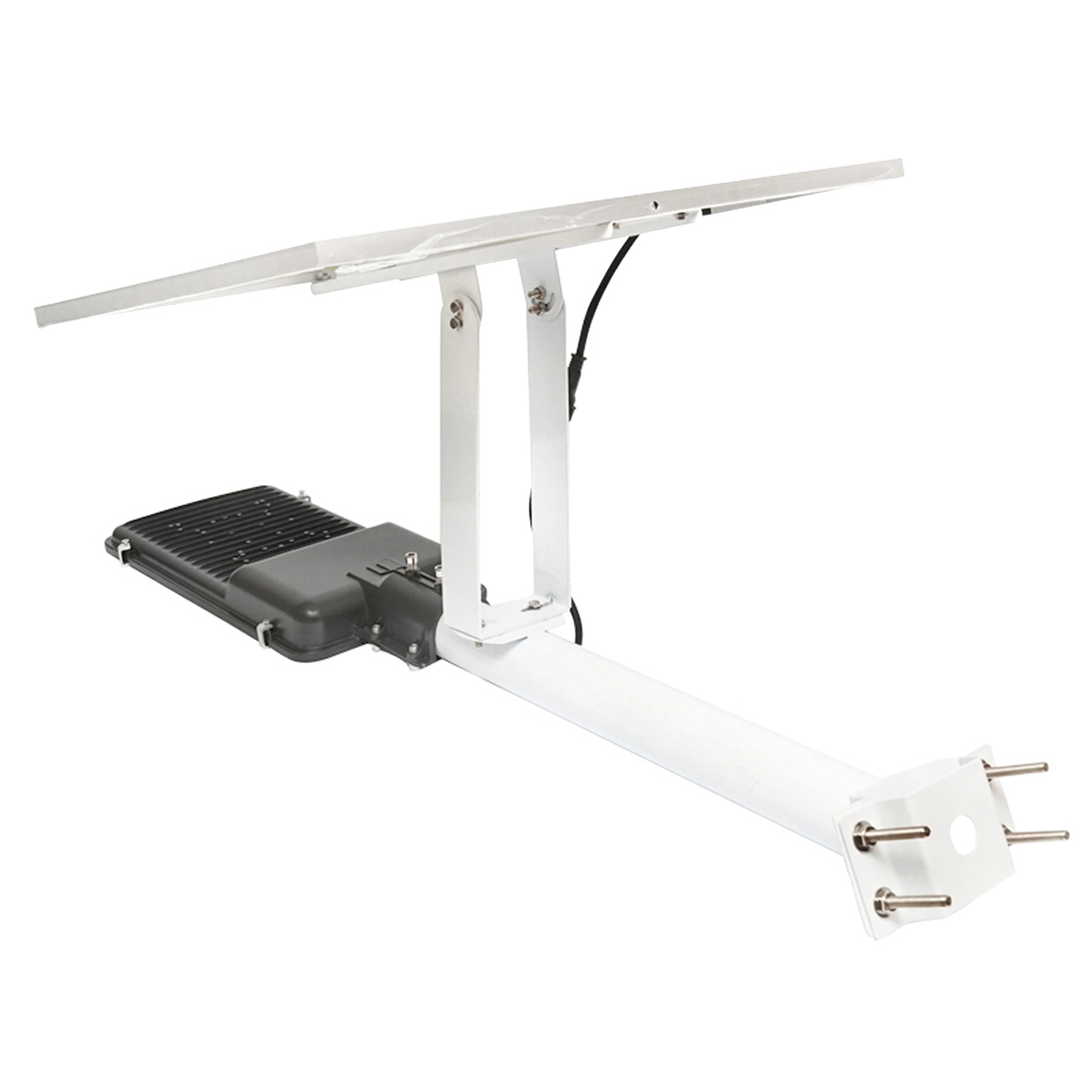 Lampa solara LED 300W cu panou solar 25W, baterie LiFePO4 3.2V/40Ah, 6000-8000K, telecomanda IP65awd