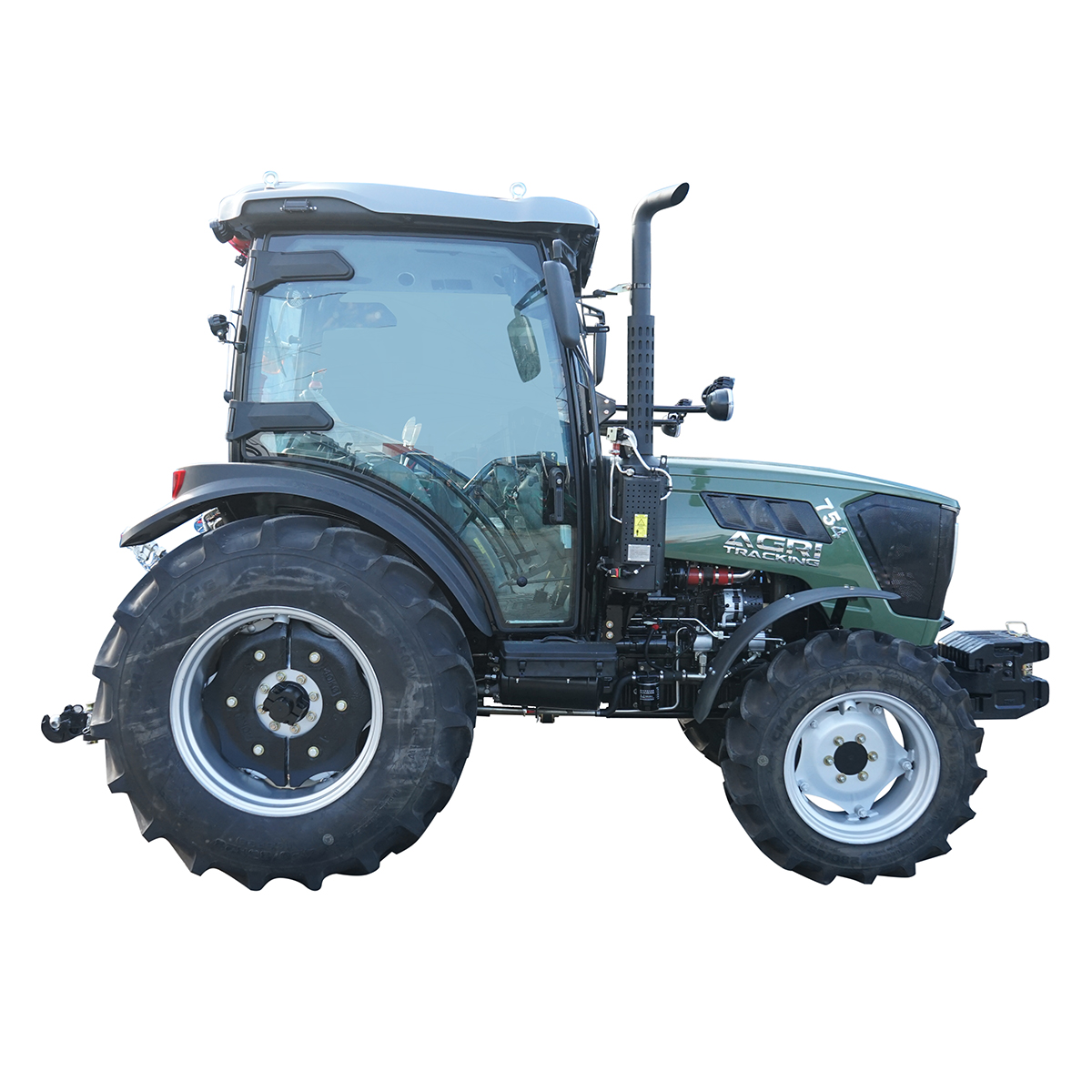 Tractor 75HP, 4x4 cu cabina inmatriculabil, motor turbo diesel, aer conditionat, camere video AGRI TRACKING 754