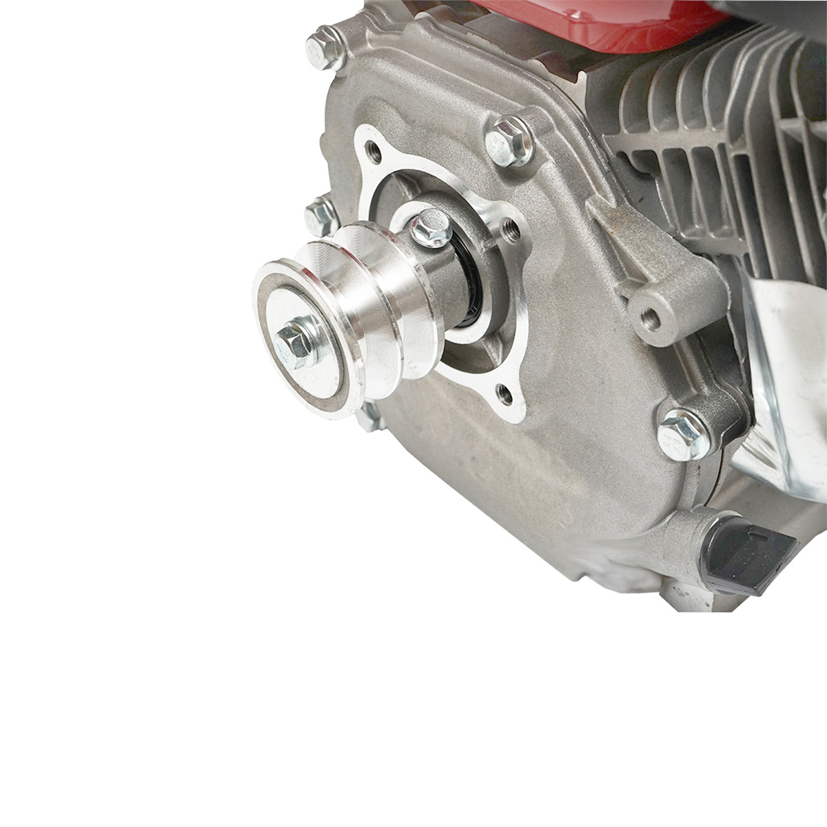 Motor pe benzina cu fulie 7.5CP, 4 timpi, ax cu pana 20mm pornire sfoara