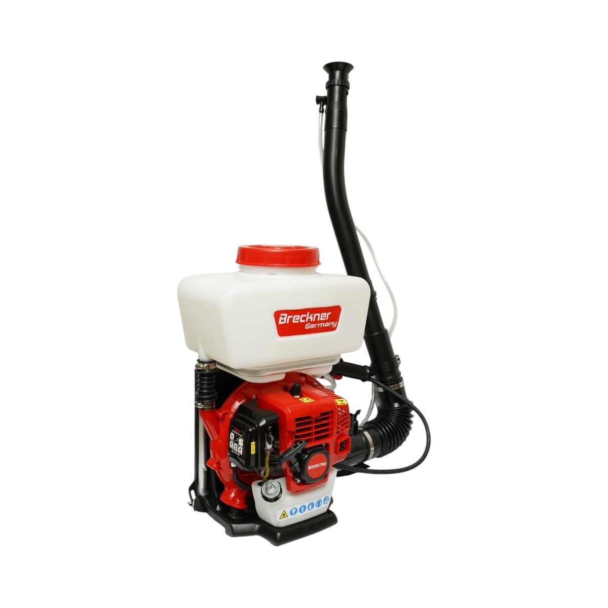Atomizor pe benzina 14L, motor 2 timpi 2.3CP, 43cc, raza pulverizare 12m