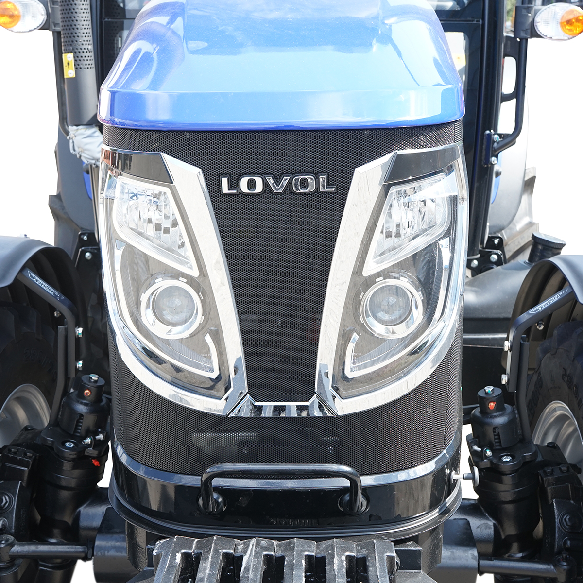 Tractor 50HP 4x4 cu cabina inmatriculabil, aer conditionat, motor Hyundai turbo diesel DM02 LOVOL M504 PRO