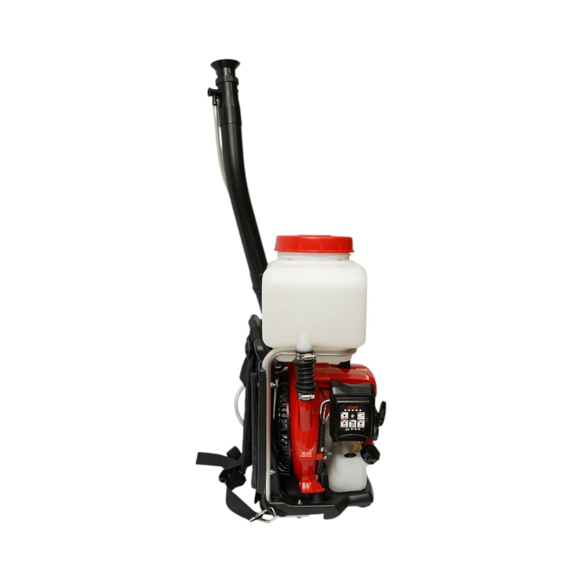 Atomizor pe benzina 14L, motor 2 timpi 2.3CP, 43cc, raza pulverizare 12m