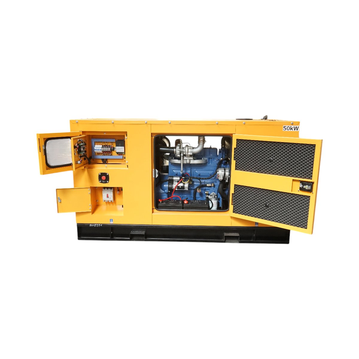 Generator electric trifazat insonorizat 50KVA, 230/400V, motor diesel Ricardo 56kW ZH4105ZD