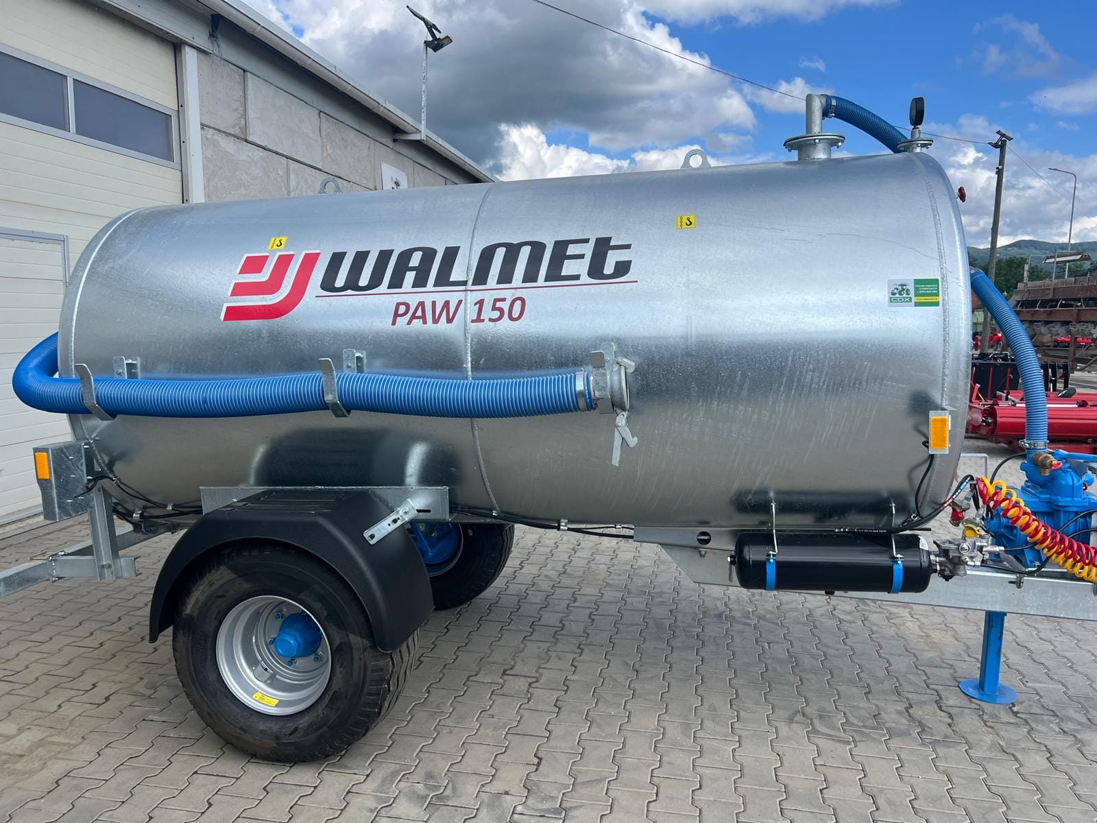 Remorca vidanja WALMET PAW150 5000 litri
