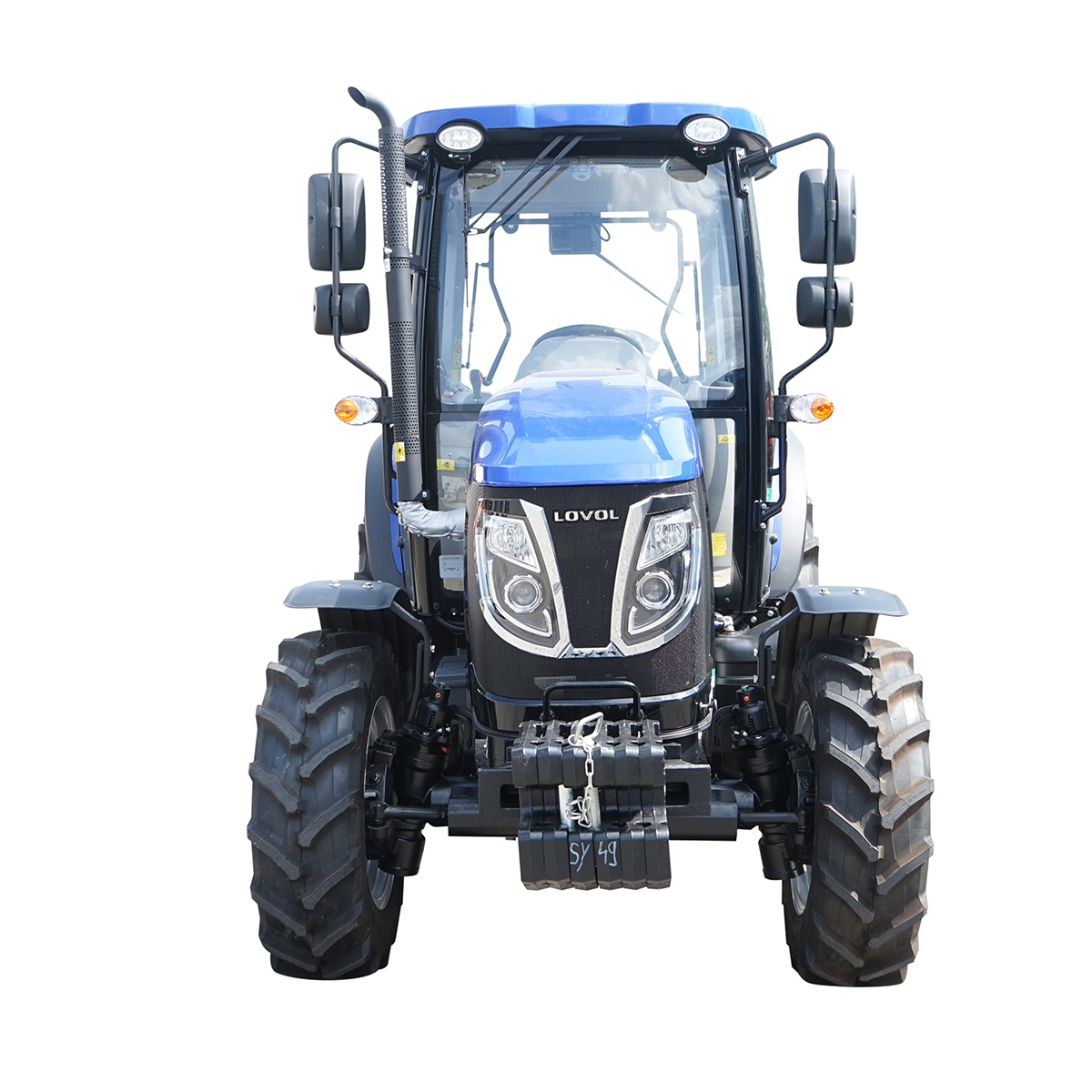Tractor 50HP 4x4 cu cabina inmatriculabil, aer conditionat, motor Hyundai turbo diesel DM02 LOVOL M504 PRO