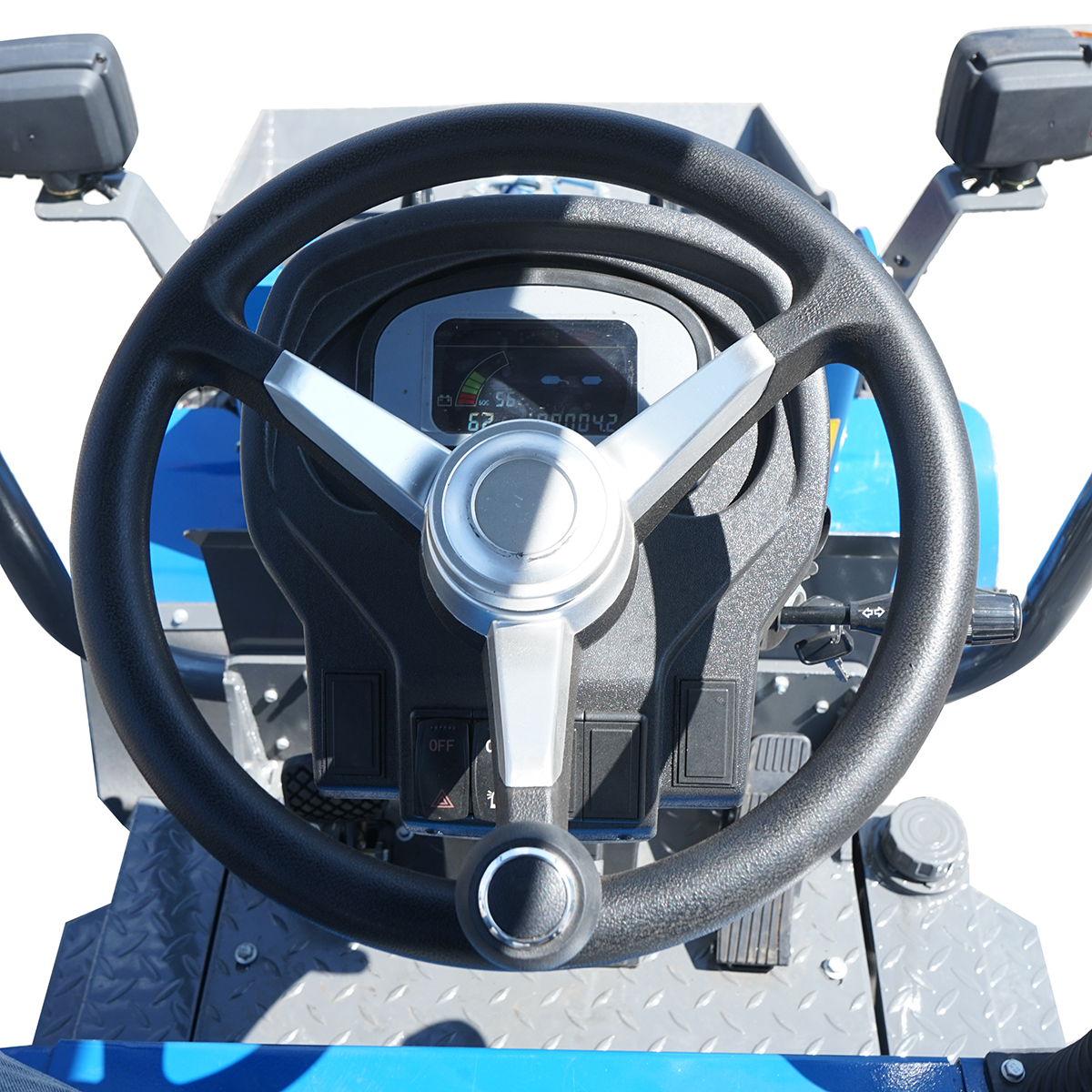 Incarcator frontal electric, WOLA 0.4T, 60V, cupa 0.2m3