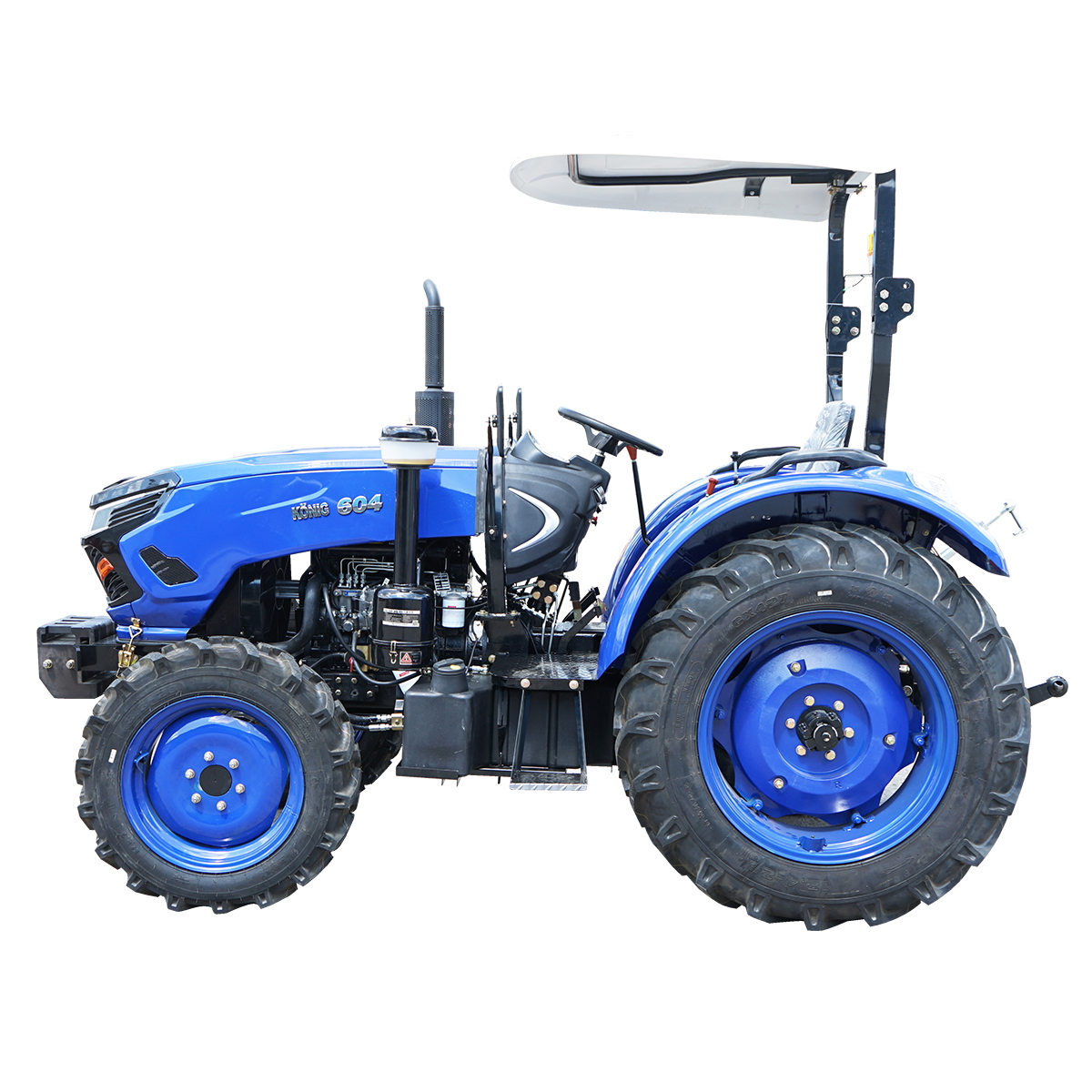 Tractor KONIG 604, 4x4, 60HP cu parasolar, roti 8.3-16/12.4-28