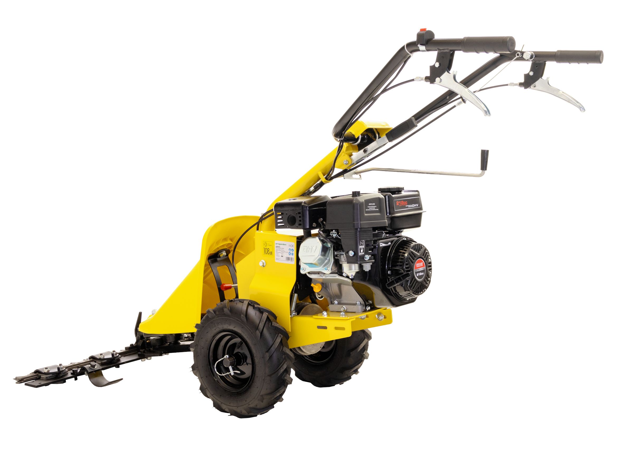 Motocositoare cu bara dubla mobila 97cm, 7.5CP, benzina 4T, 2 viteze ProGARDEN MSB970