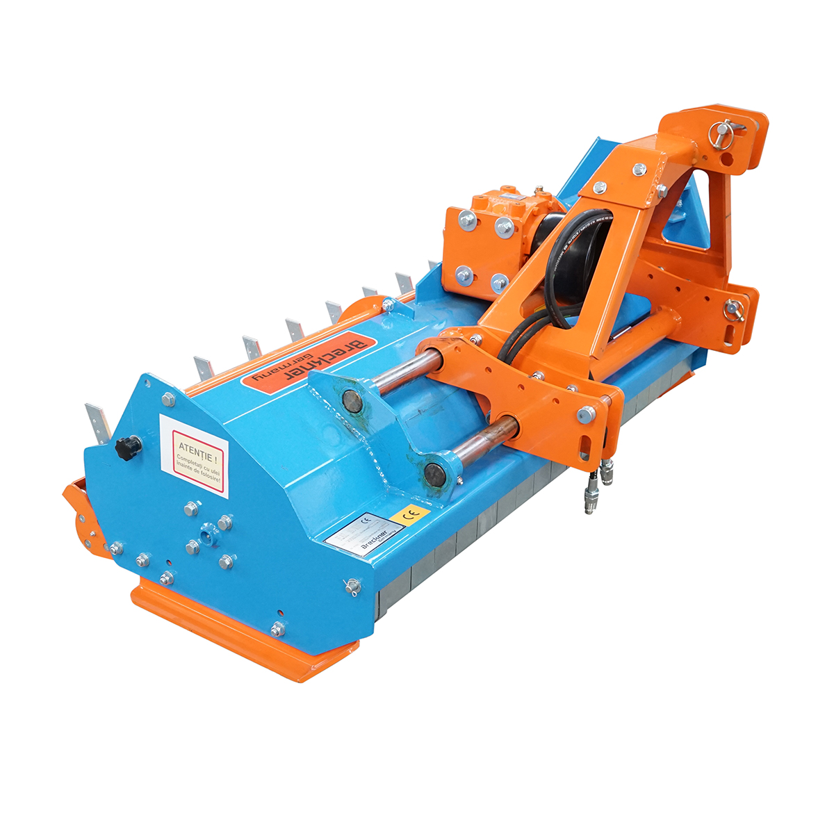Tocatoare KFH145 25-50CP cu translatie hidraulica si tasator, cardan inclus 304Kg
