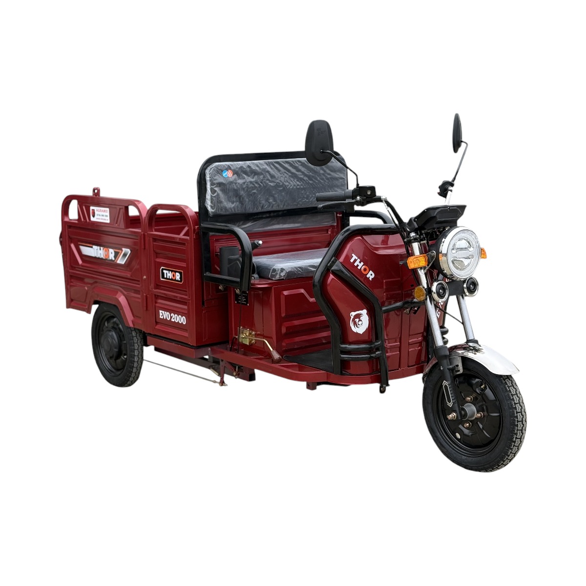 Triciclu electric THOR EVO 2000 ALBASTRU 2000W 72V 32AH