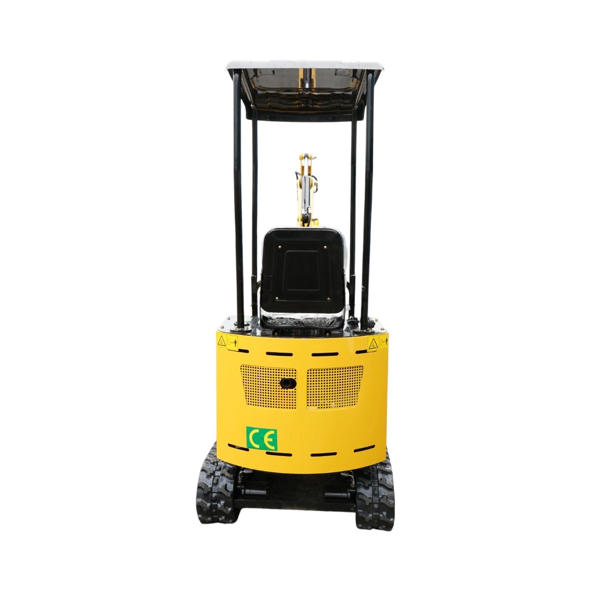 Mini excavator 1T pe senile cu semicabina, motor diesel 10CP, 499cc, adancime sapare 1600mm, 2 cupe incluse 390/960mm