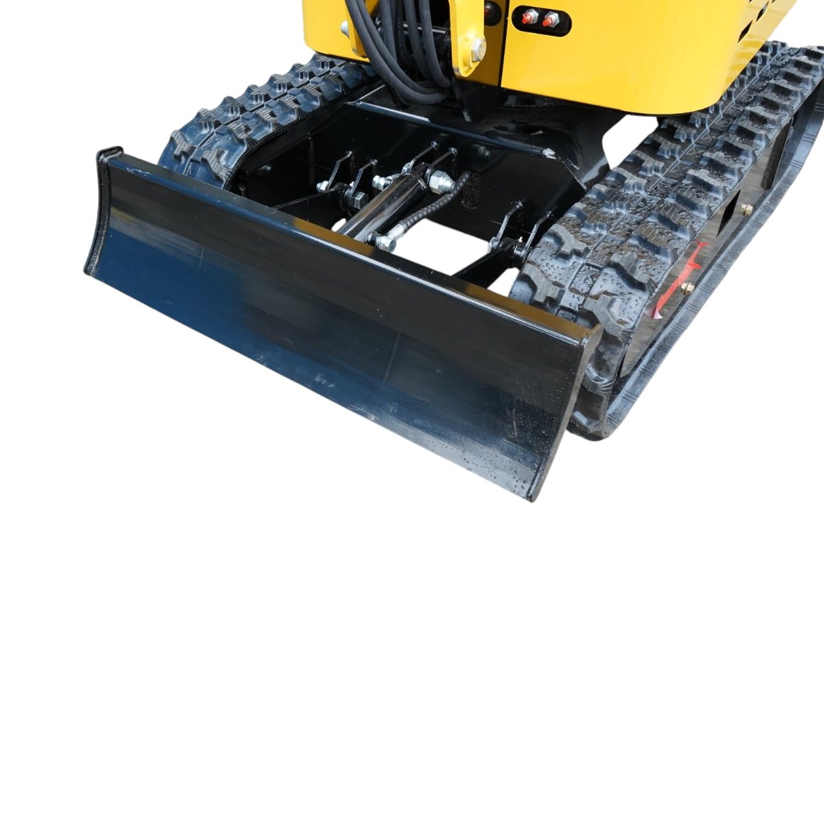 Mini excavator 1T pe senile cu semicabina, motor diesel 10CP, 499cc, adancime sapare 1600mm, 2 cupe incluse 390/960mm