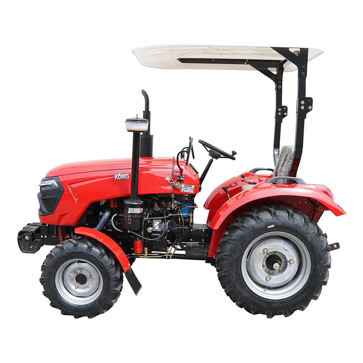 Tractor 25HP 4x4, rosu cu semicabina seria 244