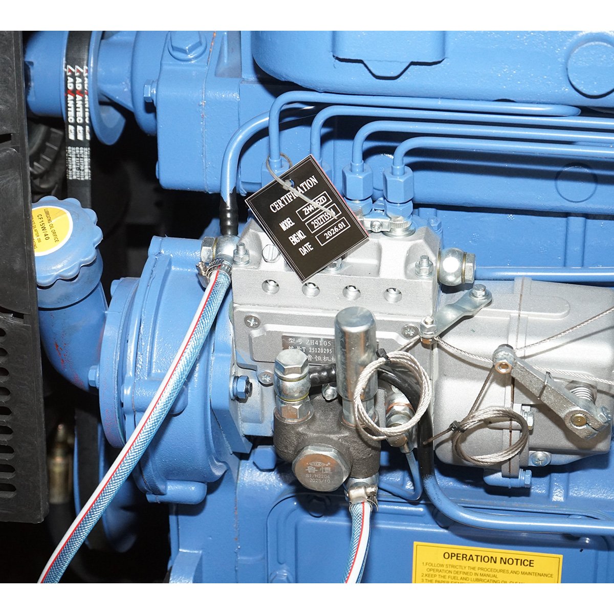 Generator electric trifazat insonorizat 50KVA, 230/400V, motor diesel Ricardo 56kW ZH4105ZD