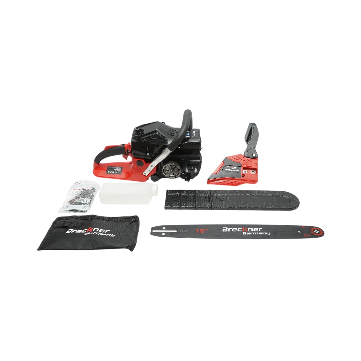 Drujba pe benzina profesionala 2 timpi 58cc, 3.3CP, 8500rpm, lama 18 inch (450mm)