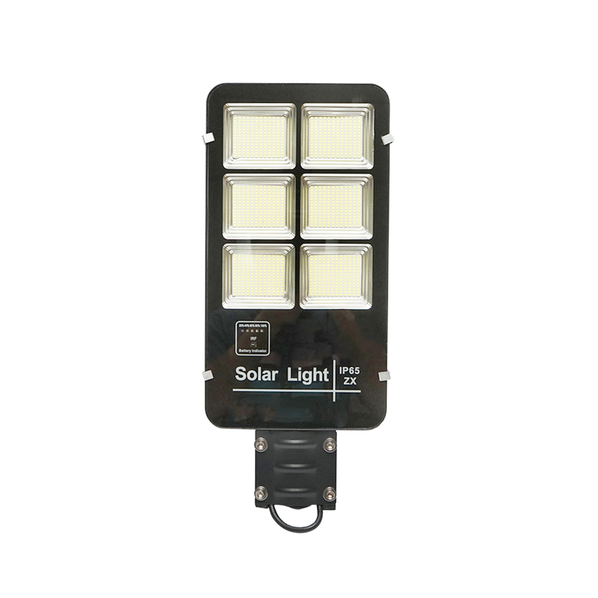 Lampa solara LED 300W cu panou solar 25W, baterie LiFePO4 3.2V/40Ah, 6000-8000K, telecomanda IP65awd