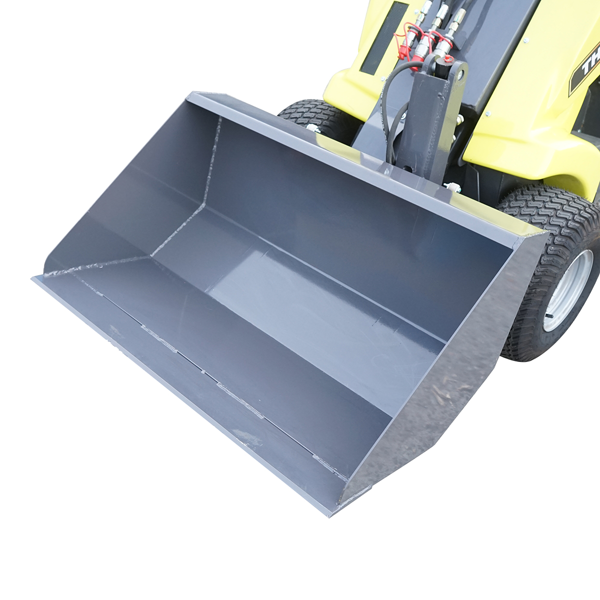 Mini incarcator frontal 500kg, motor benzina 23CP, capacitate ridicare 220kg, latime cupa 1110mm