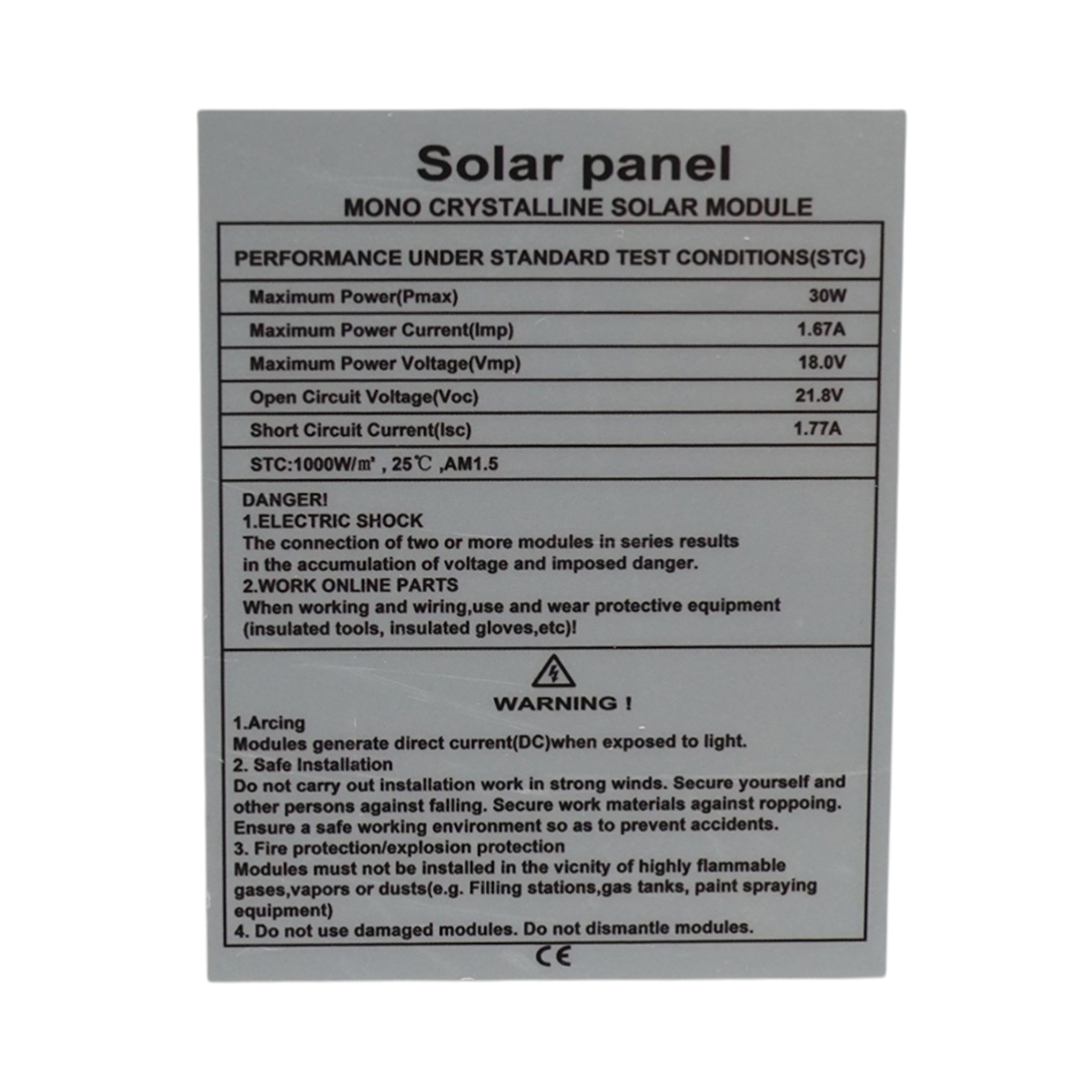 Panou solar 30W fotovoltaic monocristalin 560x345x25mm cu regulator 12-24V/10Ah, 2x USB si cablu 2m pentru baterie