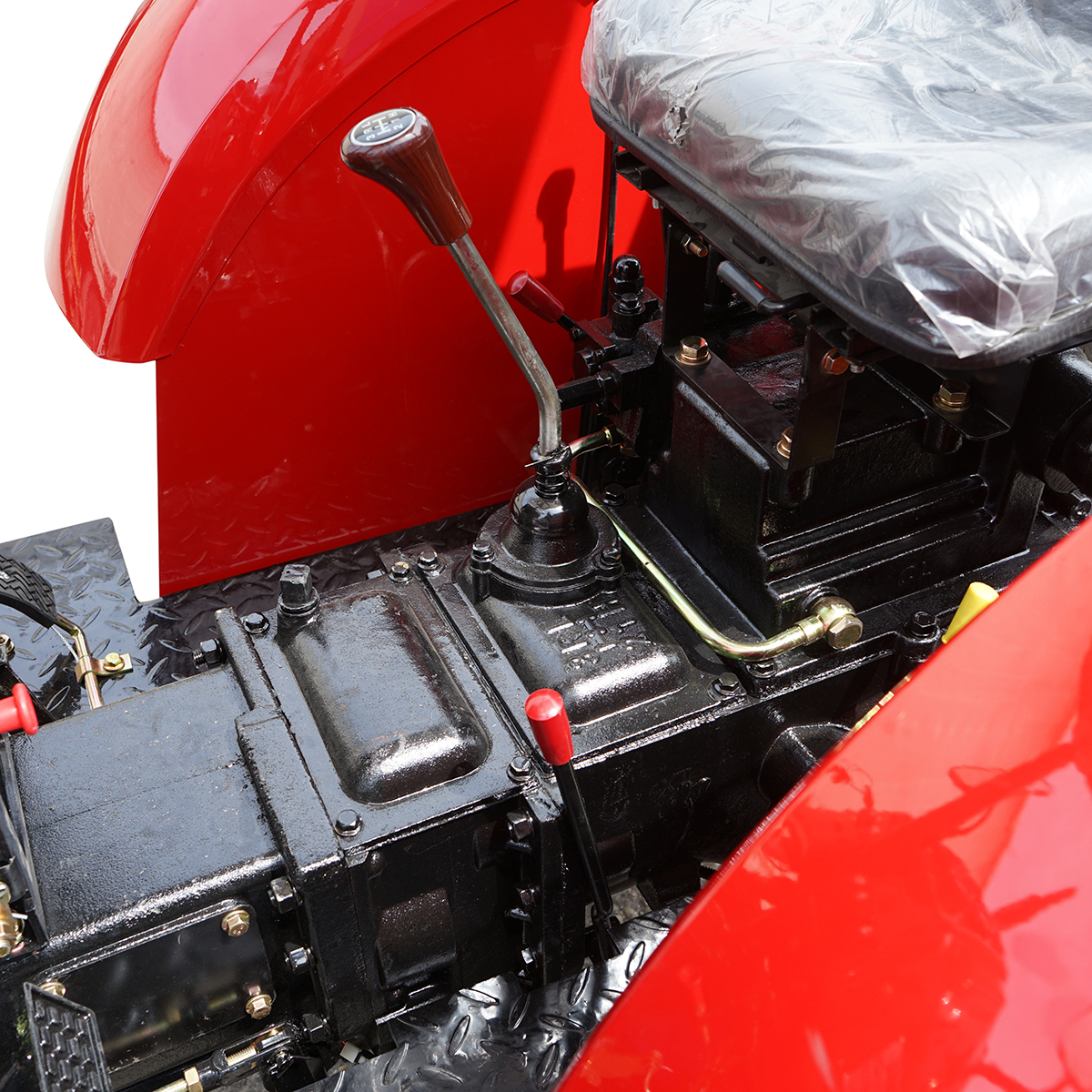 Tractor 25HP 4x4, rosu cu semicabina seria 244