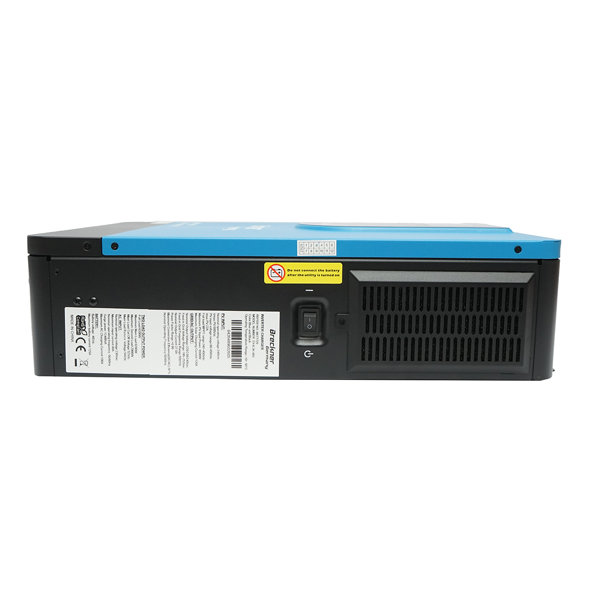 Invertor solar hibrid 6.2KW Breckner Germany 48V, 120A, MPPT, monofazic, OFF-GRID, SY-6.2K-48V