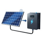 Panouri solare și acumulatori