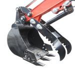 Mini excavator 1.8T cu cabina, motor diesel 25CP (18.4KW), adancime sapare 2300mm, capacitate ridicare 350Kg, 2 cupe incluse 420/985mm - imagine 8